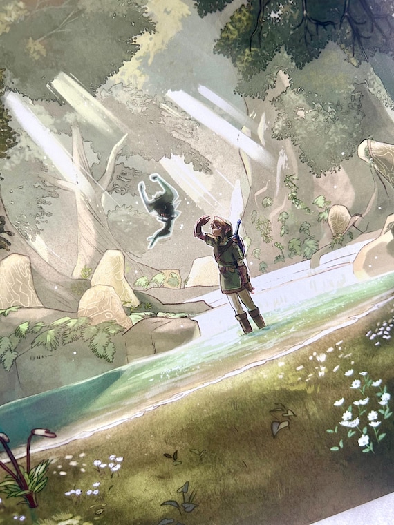 Twilight Princess Faron Spring Print