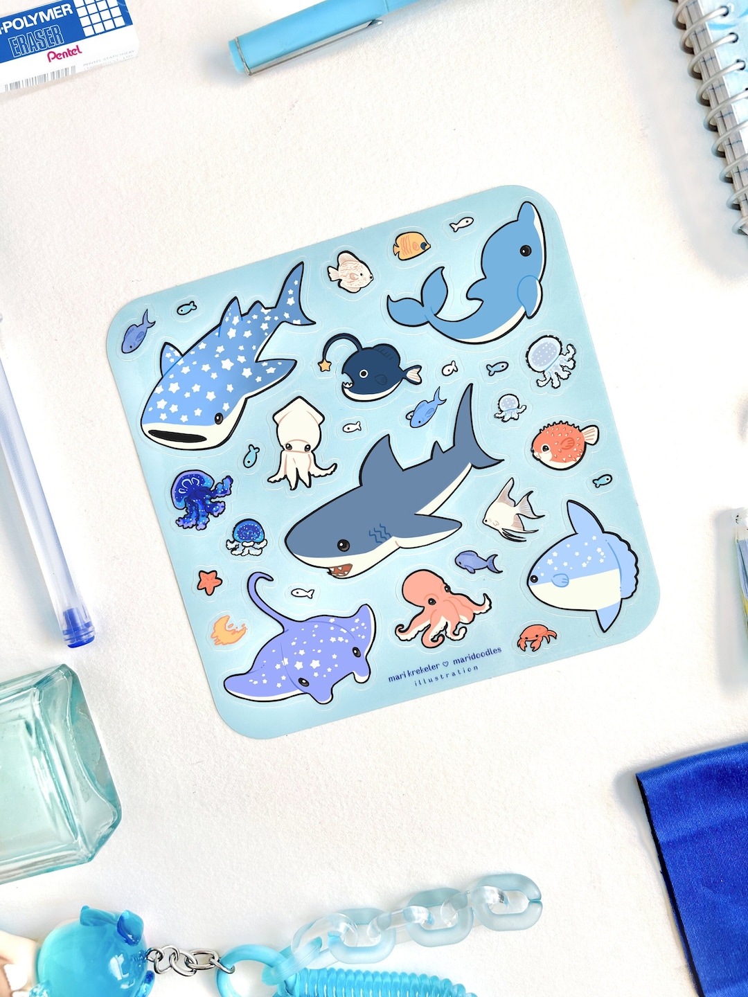 Aquarium Fish & Shark 5x5
