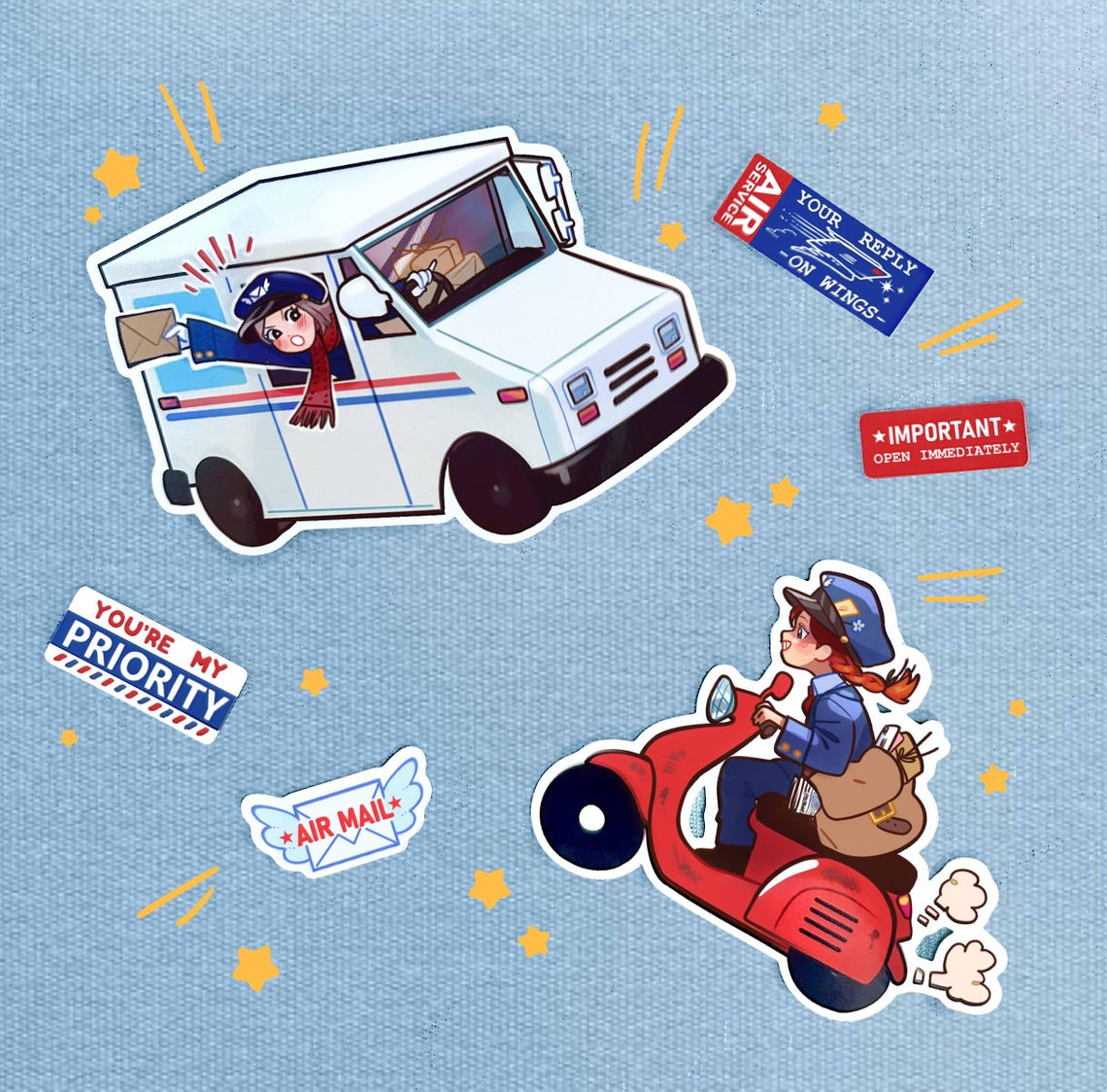 Mail & Postage 6x6