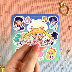 Sailor Moon 6x6 Sticker Sheet image 3