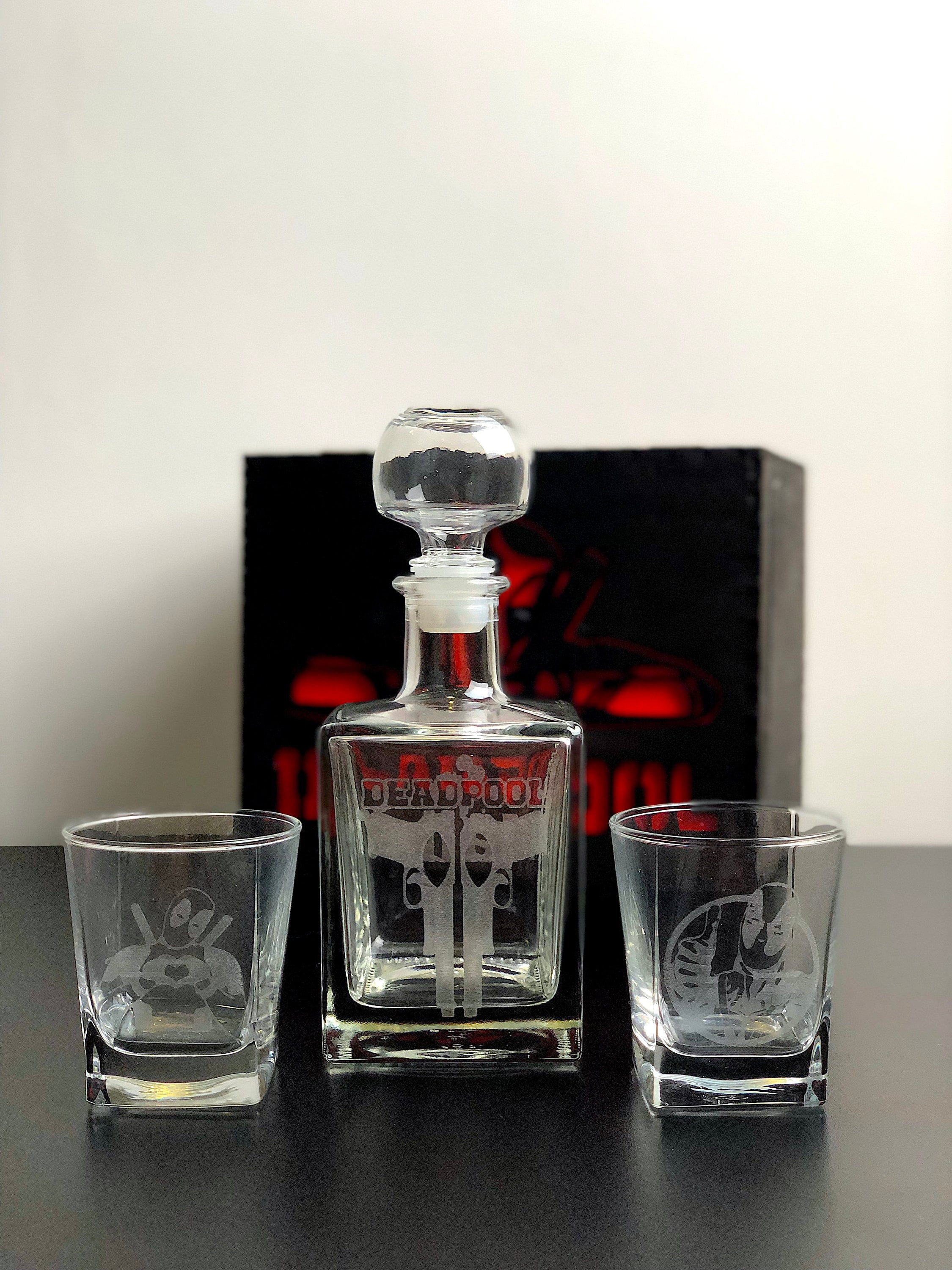 Deadpool Shot Glass - Etsy