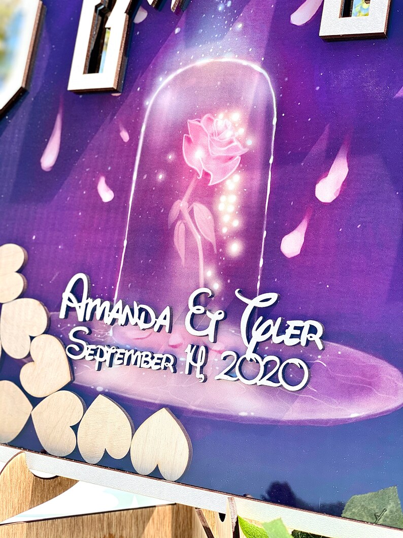 Castle Wedding Guest Book Wedding Guestbook Wedding Guest Etsy