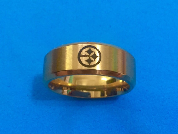 Steelers wedding shop ring