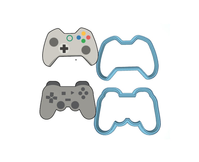 PlayStation 4 Controller Cookie//Icing Cutter