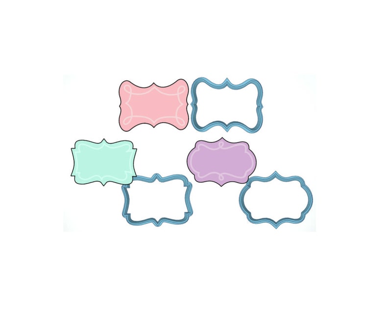 American Confections Plaque Cookie Cutter Set