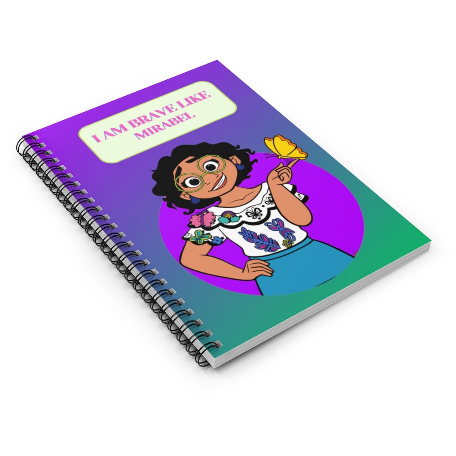 Encanto Journal Disney Notebook Mirabel Journal Disney Etsy Australia