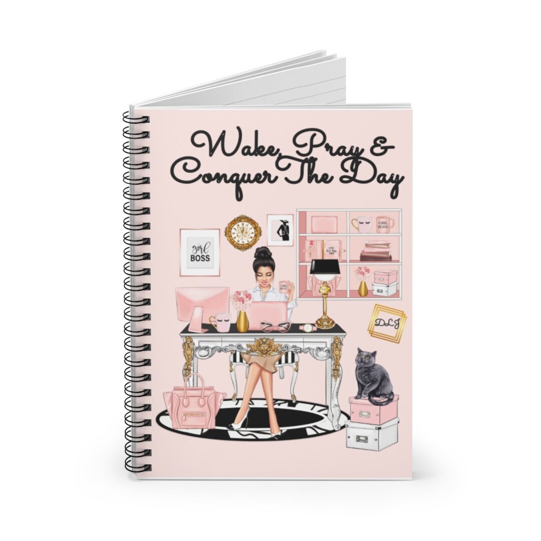 Boss Babe Journal Wake, Pray and Conquer the Day Journal Girl Boss Gift