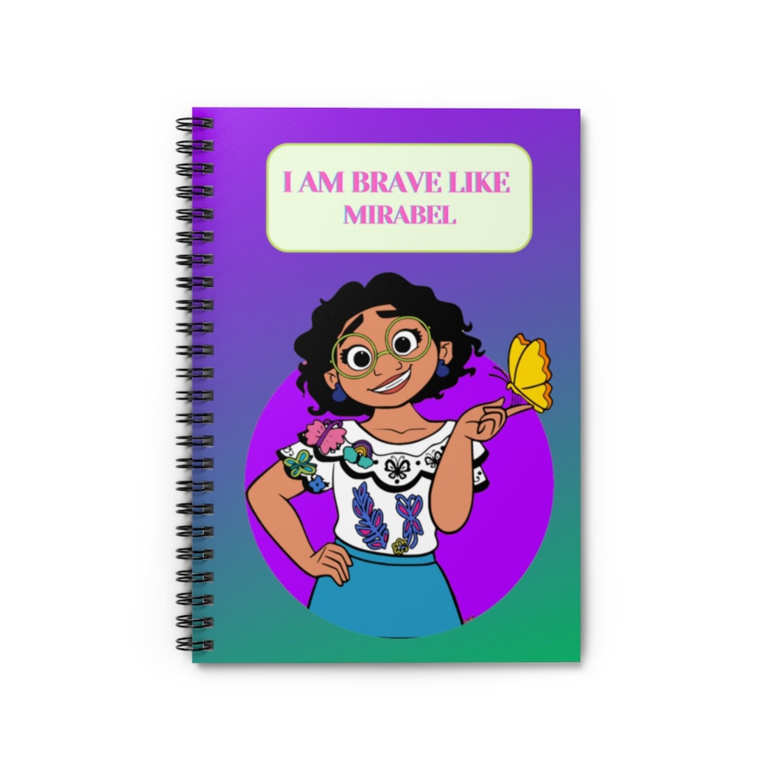 Encanto Journal Disney Notebook Mirabel Journal Disney Etsy Australia