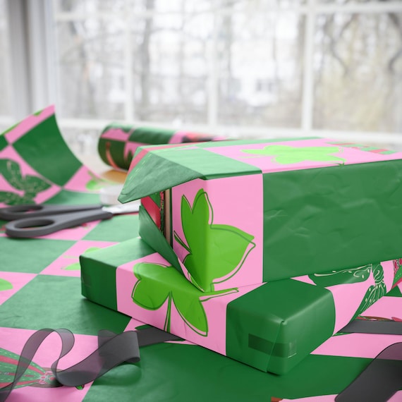 AKA Inspired Wrapping Paper, Mothers Day Gift Wrapping Paper, Black Mom Gift Wrap Paper