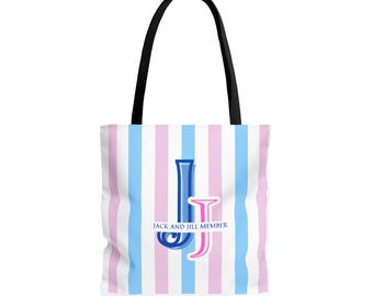 Jack and Jill Member Tote Bag | Mom Gift Tote Bag | JJOA Welcome Gift Bag | Jack and Jill Gift Apparel Tote Bag