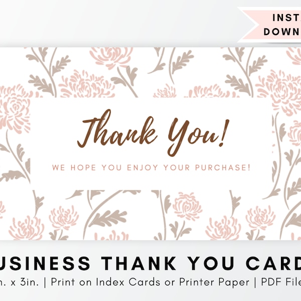 Poshmark Thank You Cards - Etsy
