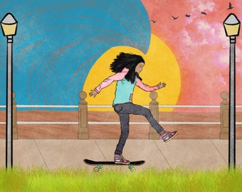 VB Skate (Digital Art)