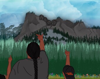Land Back (Digital Art)