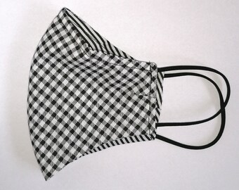 Ayurvastram Silk Feel Viscose Rayon Checks and Stripes Scarf