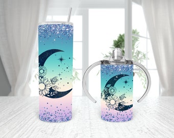Moon Butterfly Becher Designs, Mama und ich Schnabeltasse (digitaler Download)
