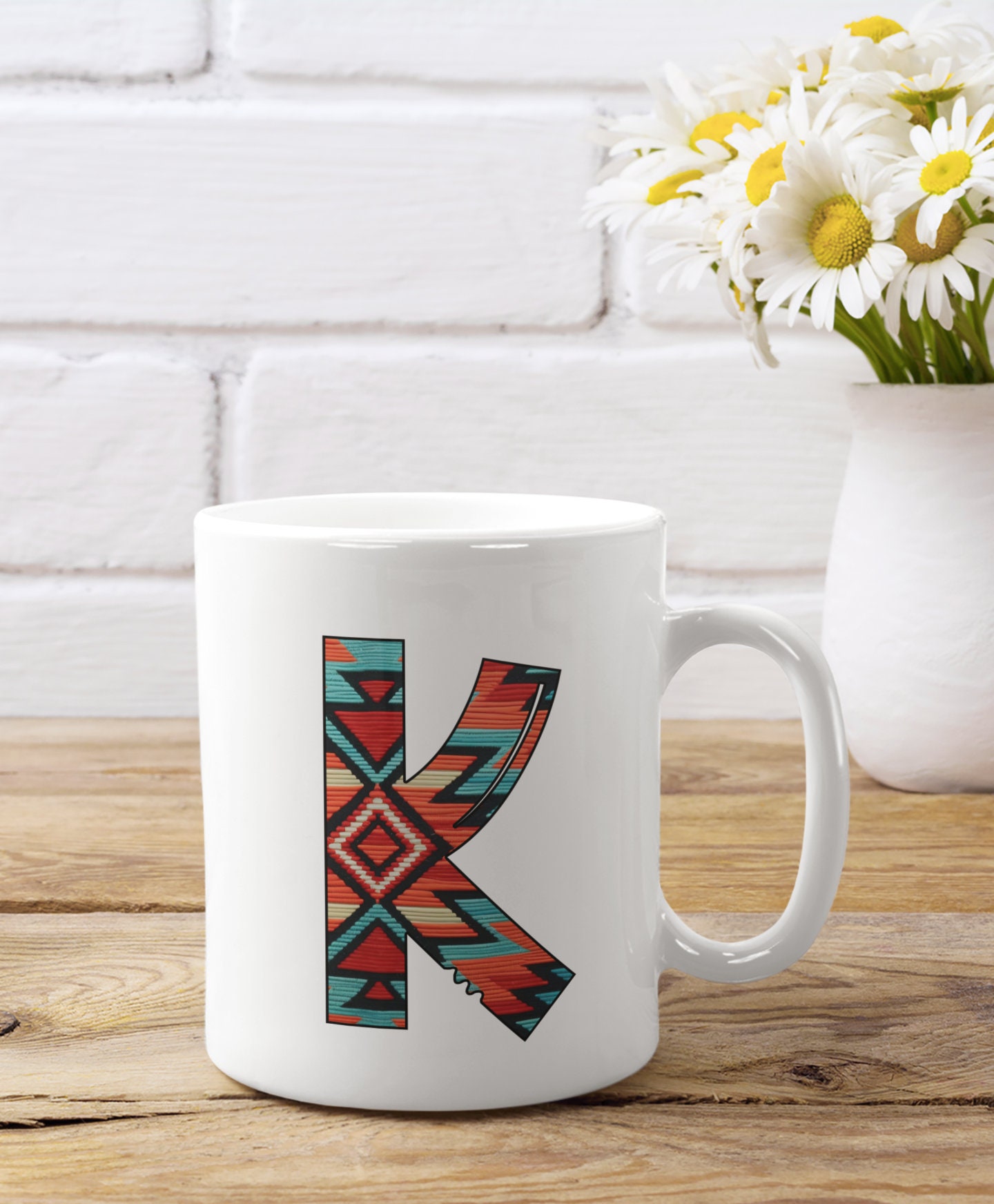 Aztec Letter K Design