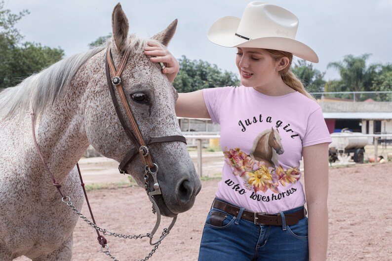 Download Just a girl who loves horses SVG love horses sublimation ...