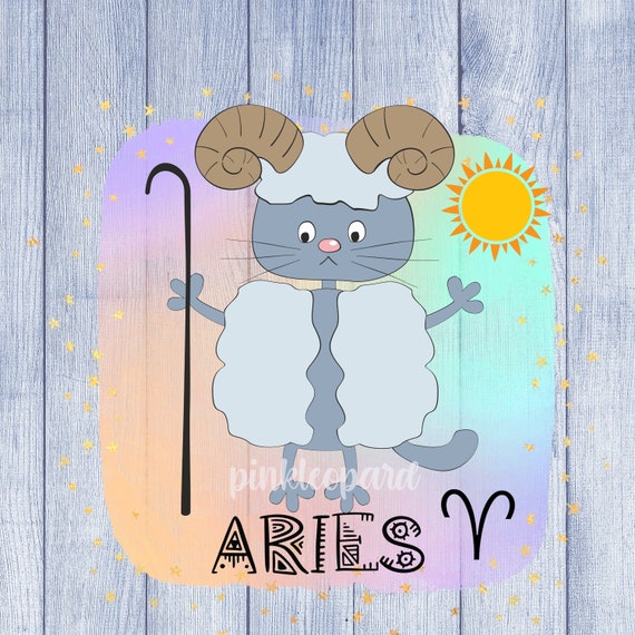 Aries Png Sublimation Design Zodiac Astrology Sign Clipart - Etsy