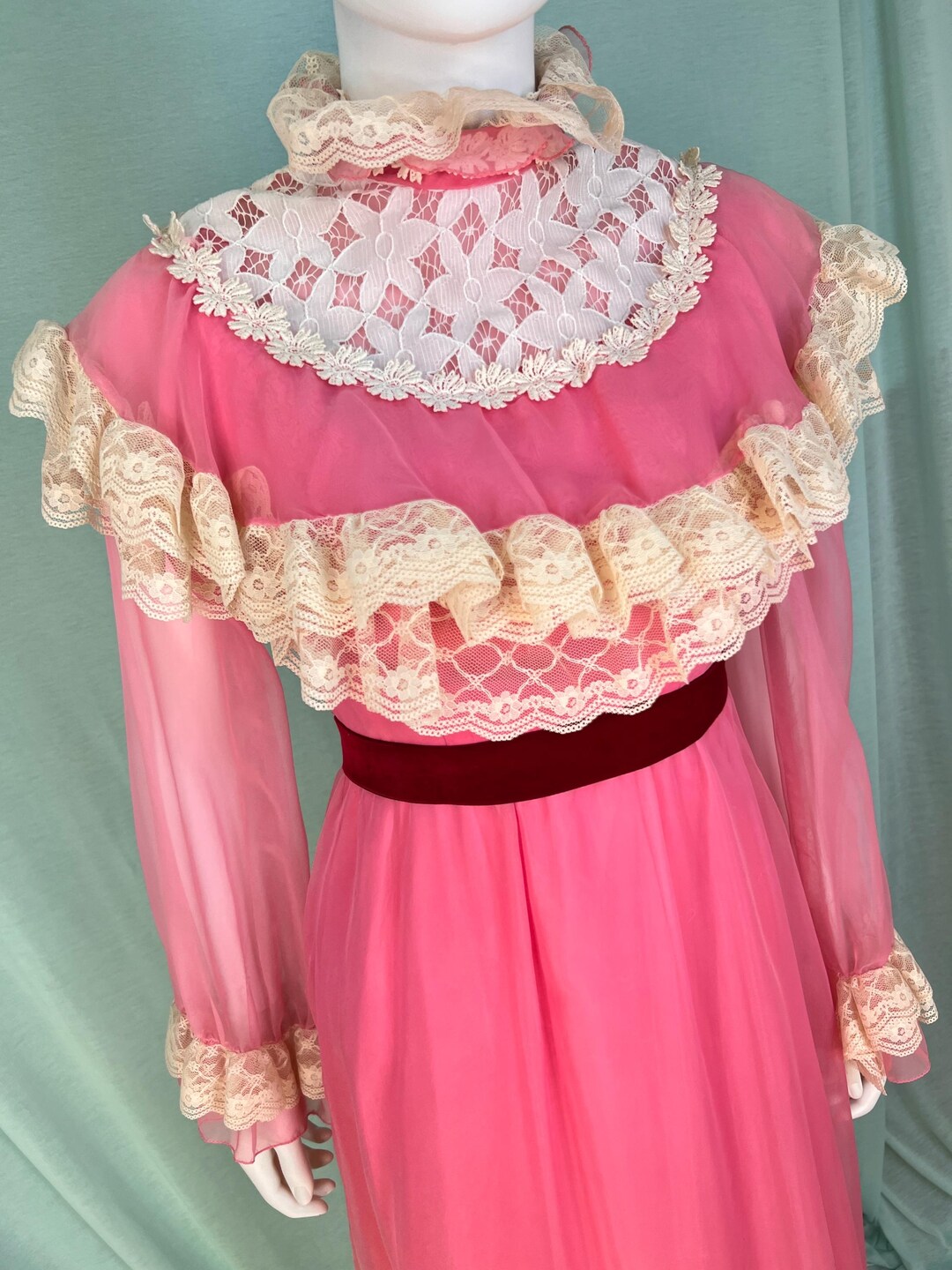 1960s homecoming dress Rachel Allan Dress 40635 main image 1