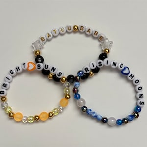 Batuu Bounding Bracelet Set, Speak Like A Villager/Frequent Traveler, Bright Suns, Rising Moons, Batuu Babe Black Spire Outpost DLR WDW