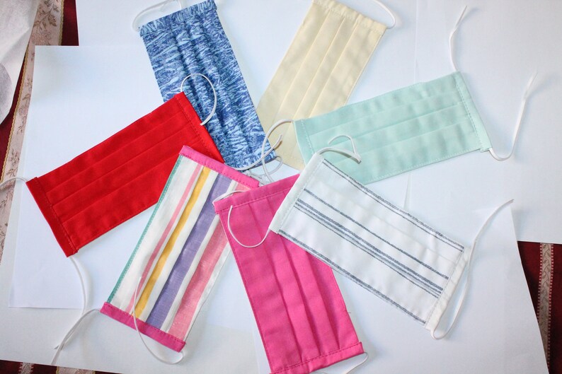 Cotton Washable Mask Reusable Mask Filter Pocket Mask 3 Etsy