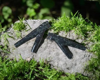 Serpentijnsteen Jaguar gesneden Kuripe Machu Picchu-steen poema ceremonieel sjamanistisch