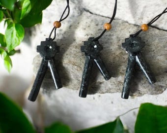 Serpentine stone carved Chakana kuripe Machu Picchu stone shamanic ceremonial Andean Inca cross