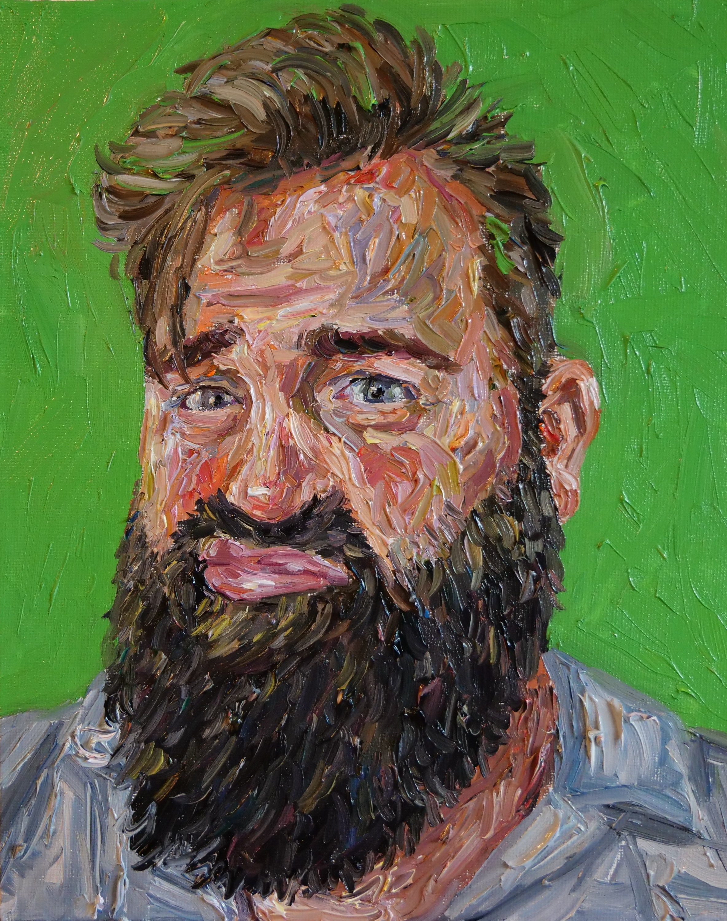 CUSTOM Hand Painted Portrait, Oil on Canvas From Photo, Personalized ...