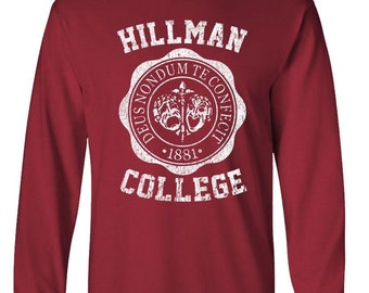 different world hillman college sweatshirt
