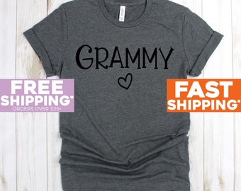 Grammy Gift - Grammy Shirt - Grandma Shirts - Gift For Grammy - New Grandmother - Grandparents Shirts - Cute Grammy Shirt