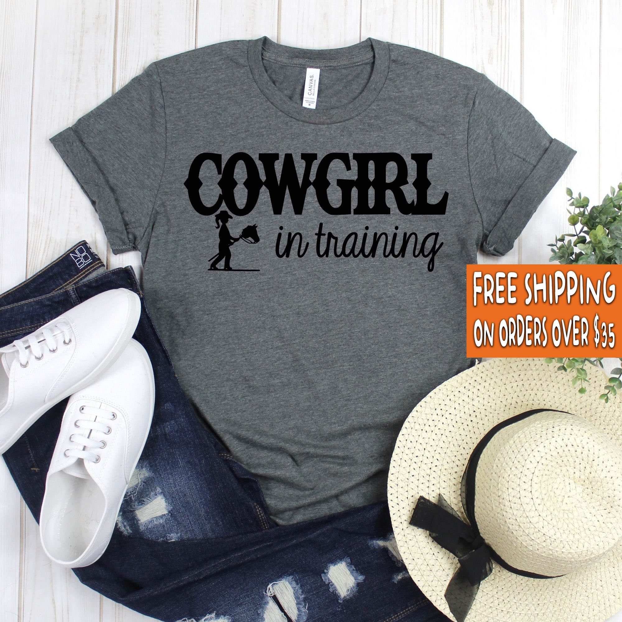 Girls Rodeo Shirt Cowgirl in Training Western Shirt Rodeo | Etsy