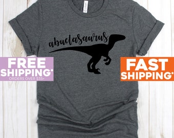 Grandma Saurus Tee Shirt - Abuela Saurus Shirt - Abuela Shirt - Dinosaur Grandma Shirt - Abuela To Be - Grandma of Boys - Spanish Grandma