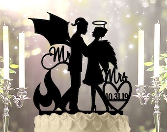 Cake Topper tema angeli 2