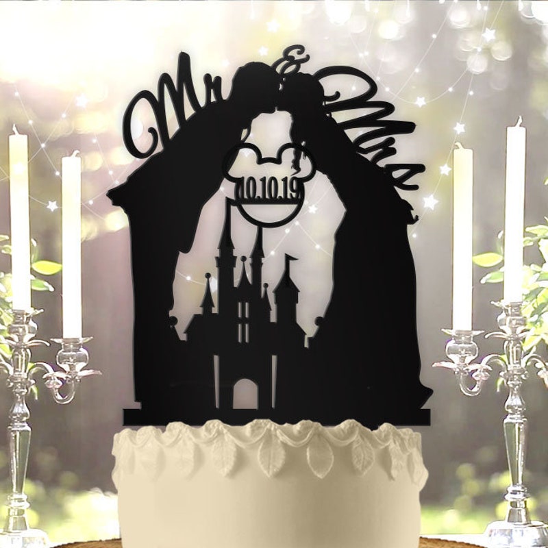 Castle Wedding Cake Topper Etsy