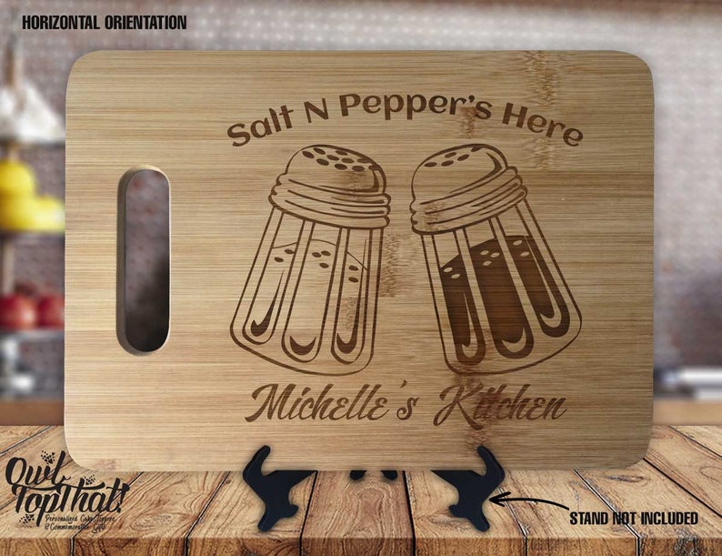 Salt and Pepper's Here with Names Personalized Custom Etsy