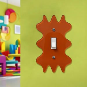 Trendy Acrylic Light Switch Plate Cover: Standard Toggle, Rocker, Duplex