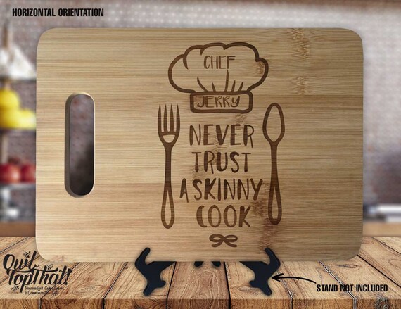 Personalised Chopping Board Engraved Cooking Chef Kitchen Fathers Day Gift Personalised Chopping Board Engraved Cooking Chef Kitchen Fathers Day Gift