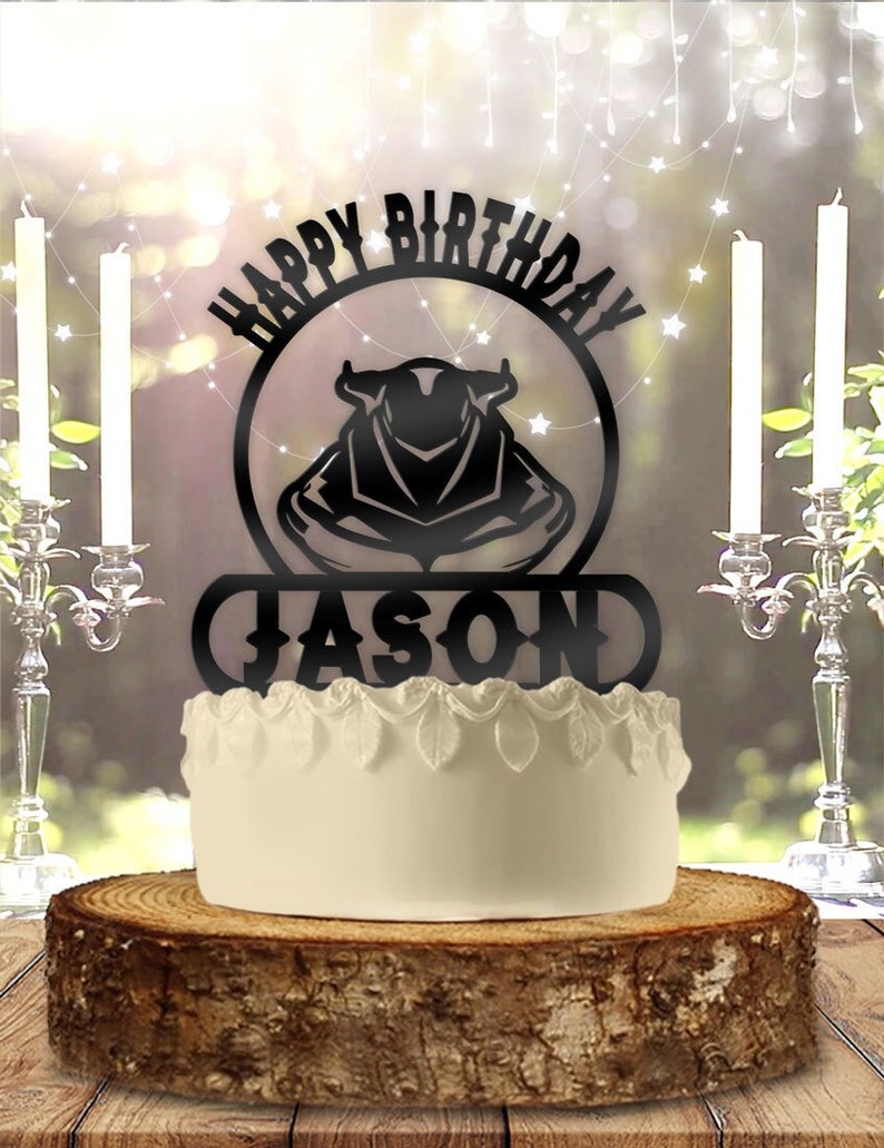 Seadoo Jet Ski Wave runner with Name Personalized Birthday Cake Topper imagen 1