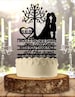 Arwen and Aragorn I Would Rather Share One Lifetime With You Wedding Cake Topper 