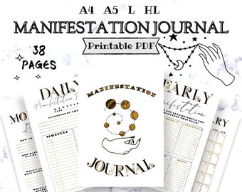 Manifestation Journal Printable