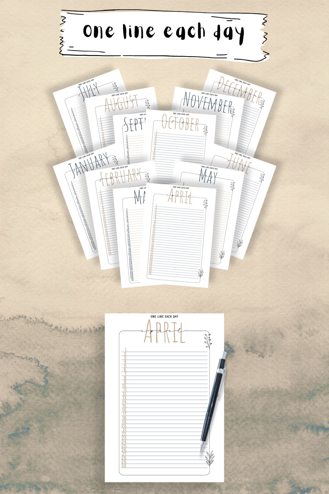 Gratitude Journal Printable - Etsy