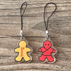 The Untamed - Papermen phone charm. Great gift for BL drama fans. LGBTQ+. Great for fans of The Untamed / Mo Dao Zu Shi