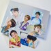 BTS Season's Greetings Sparkle Holographic Photocard K-pop 