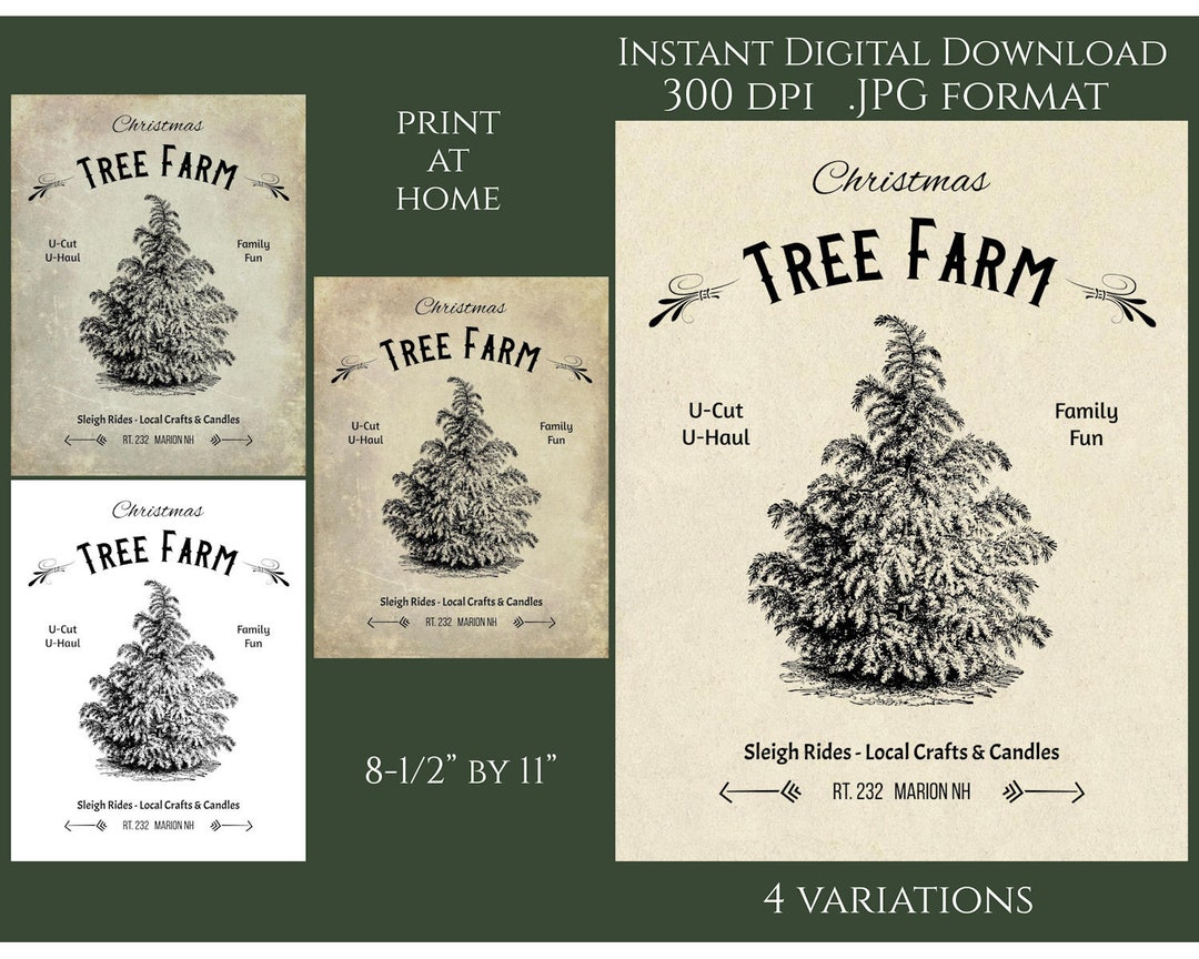 christmas-tree-farm-digital-instant-download-printable-country-primitive-transfer-jpg-image-tags-holiday-vintage-style-etsy