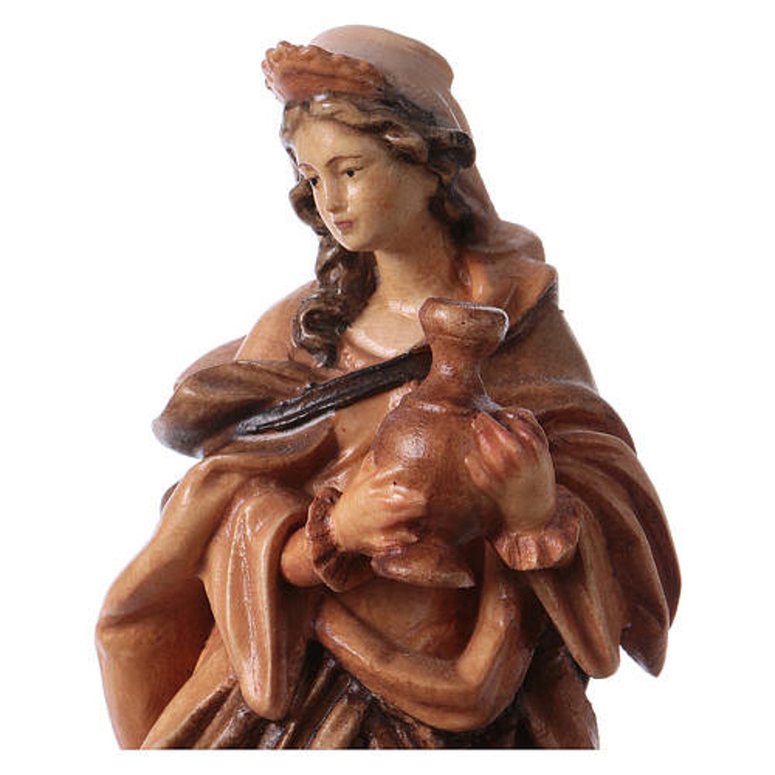 BLESSED Saint Mary Magdalene Wooden 7in Statue Etsy
