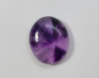 Trapiche Amethyst Cabochon | Natural Trapiche Amethyst | Star Amethyst | Oval Amethyst Cabochon |