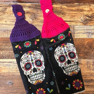 Hanging Halloween Skull Decorative Kitchen Hand Towel