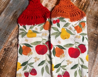 Hanging Summer Fruit Decorative Kitchen Hand Towel