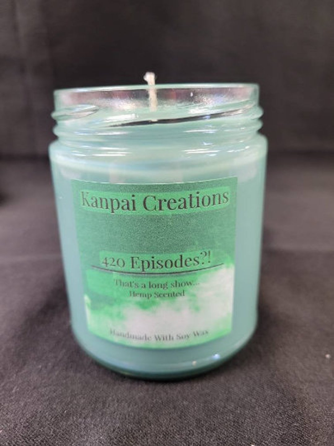 420 Episodes Hemp Scented Anime Candle Etsy