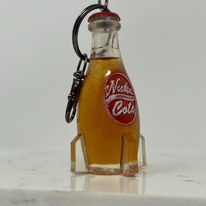 Fallout Inspired Nuka Cola Backpack Keychain
